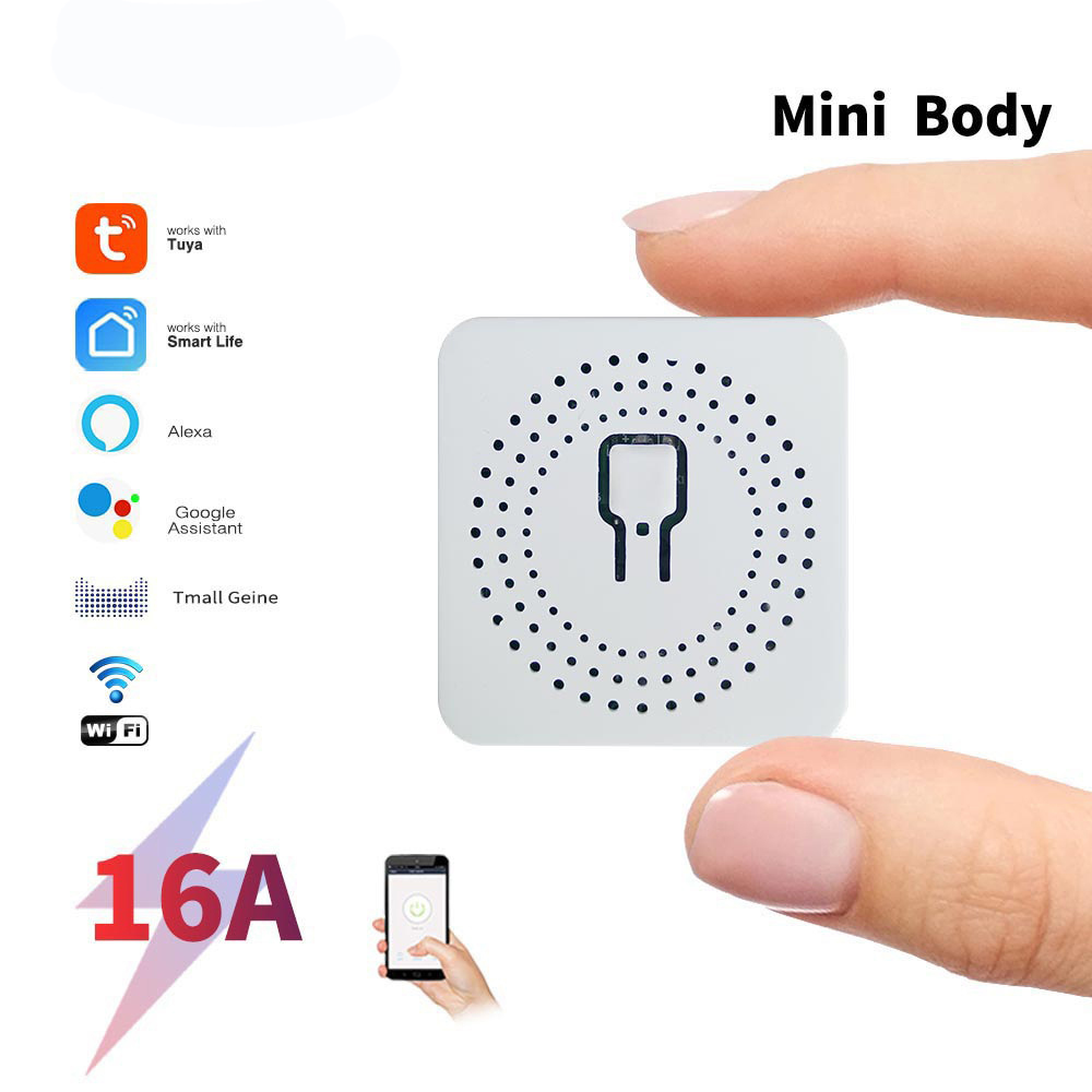 Smart Home Automation Diy - Interrupteur intelligent WiFi miniature 16A à