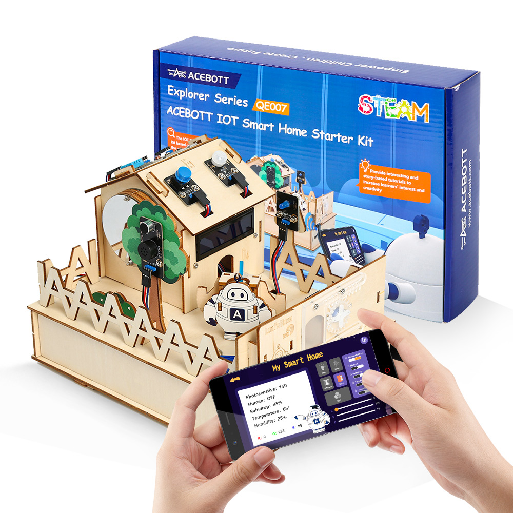Home Automation With Arduino - ACEBOTT-Kit de bricolage pour maison intelligente