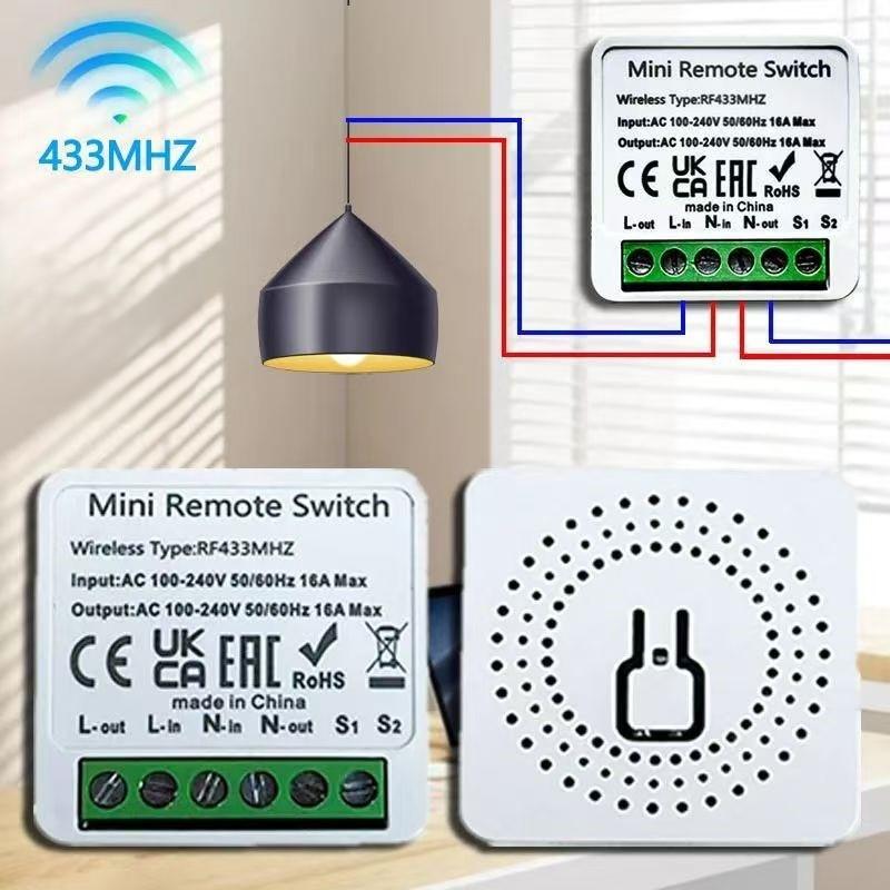 Diy Home Automation Controller - Interrupteur intelligent RF 433 MHz, mini