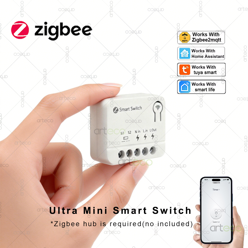 Smart Home Automation Diy - Module d'interrupteur intelligent DIY Zigbee Mini