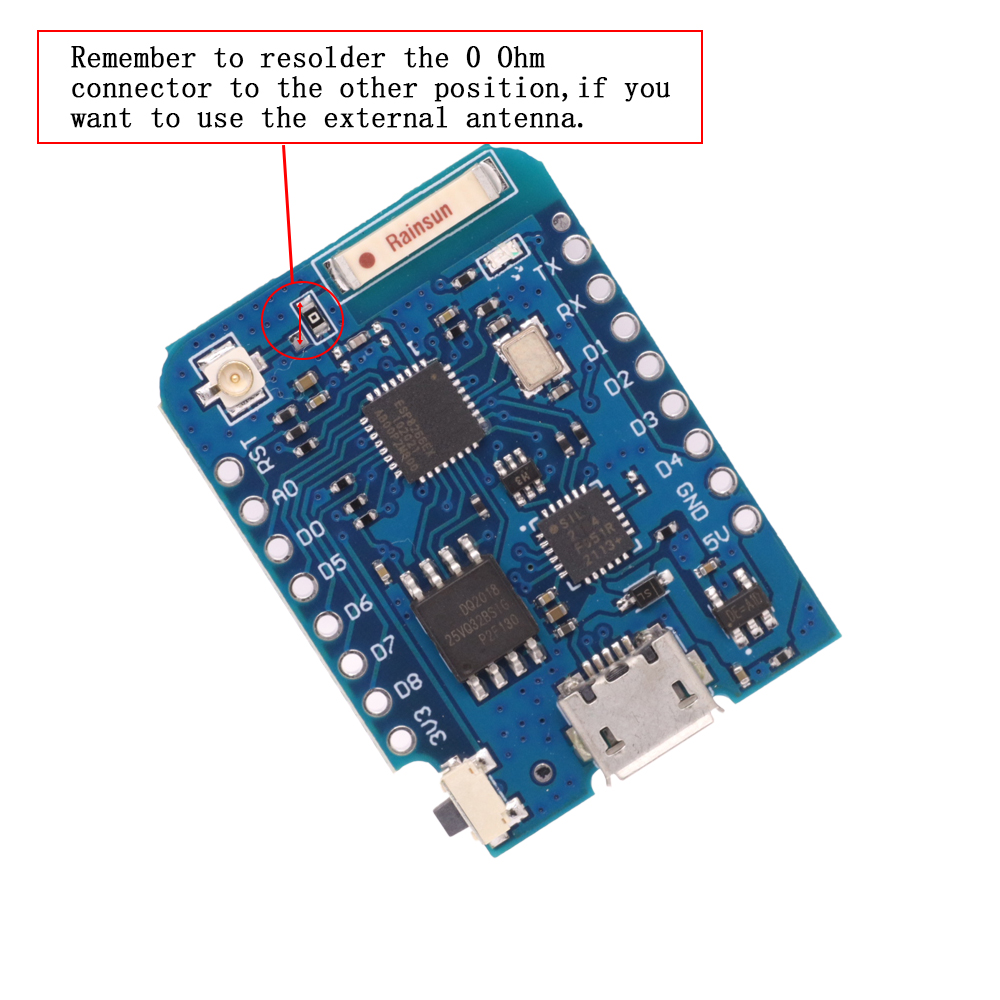 WeMos-Carte de Développement D - Esp8266 Nodemcu Board avis et prix