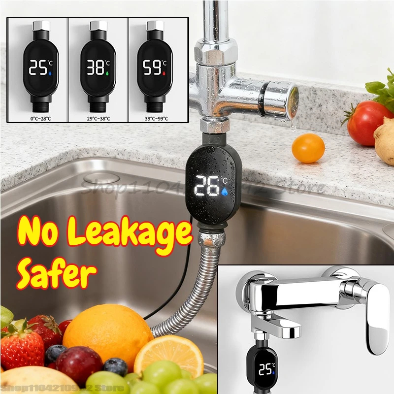 Thermomètre de douche d'eau à  - Home Automation Industry avis et prix