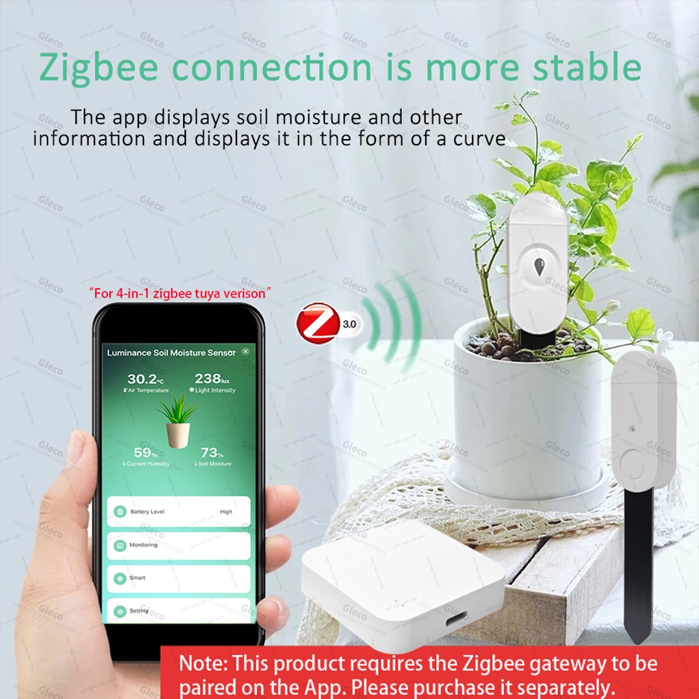 Capteur d'humidité du sol Zigb - Home Automation Technology avis et prix